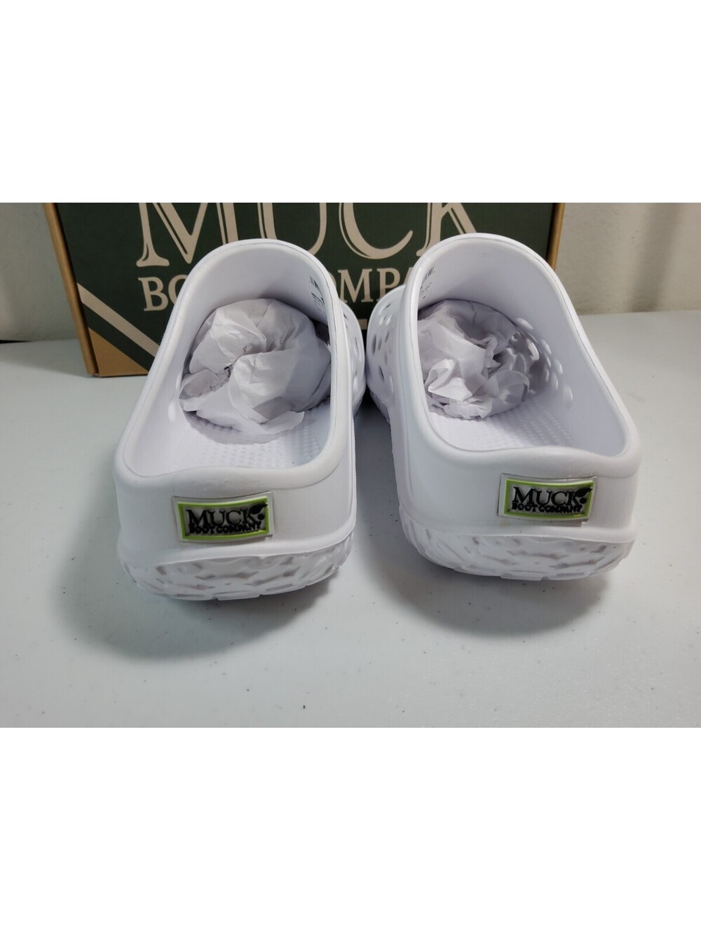 Muck Boot Company Muckster Lite Clog White Women’s Size 6 Comfort Garden Work - Picture 8 of 10